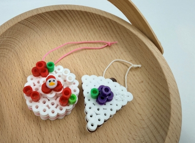 つくろう！アイロンビーズのケーキ