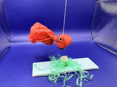 つくろう！泳ぐ金魚