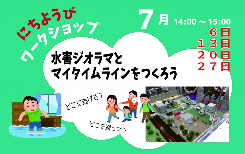 ７月にちようびワークショップ